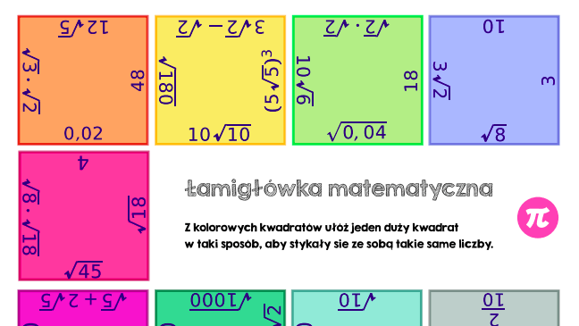 Pierwiastkowe puzzle