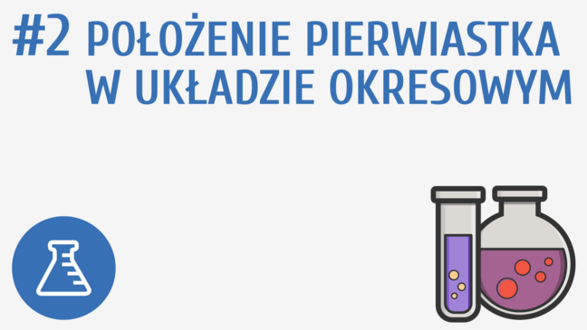 Położenie pierwiastka w układzie okresowym