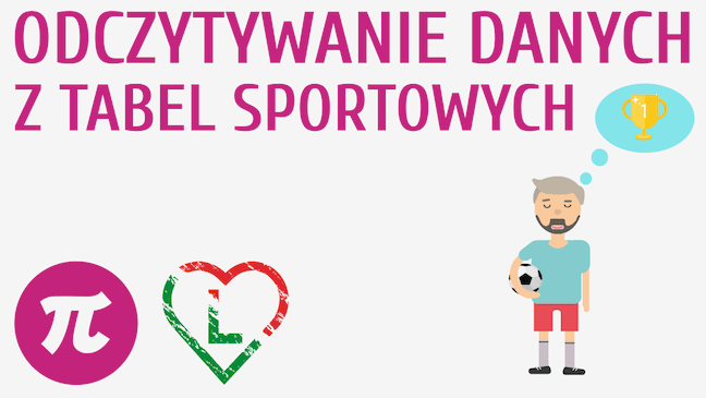 Odczytywanie danych z tabel sportowych