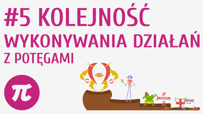 Kolejność wykonywania działań z potęgami