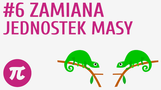 Zamiana jednostek masy - wprowadzenie