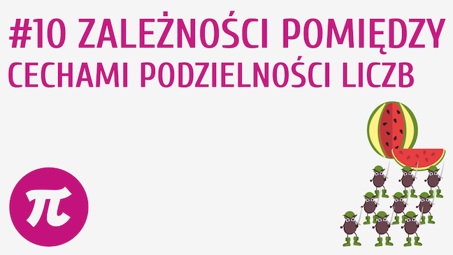 Zależności pomiędzy cechami podzielności liczb