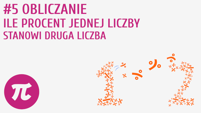 Obliczanie, ile procent jednej liczby stanowi druga liczba