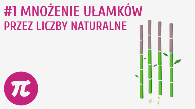 Mnożenie ułamków przez liczby naturalne