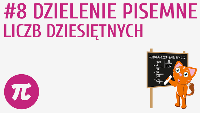 Dzielenie pisemne liczb dziesiętnych