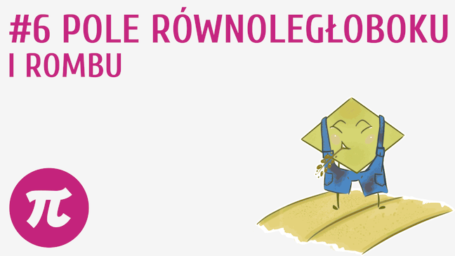 Pole równoległoboku i rombu