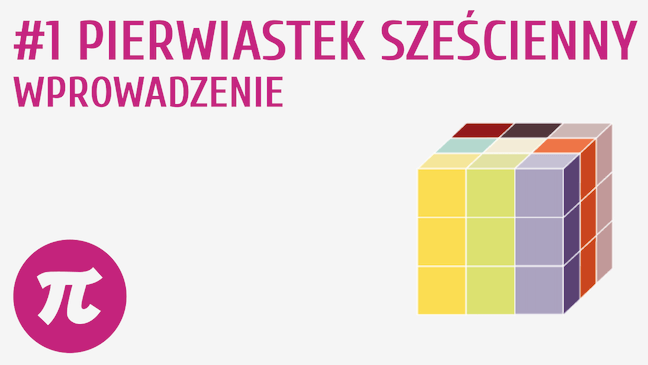 Pierwiastek sześcienny - wprowadzenie