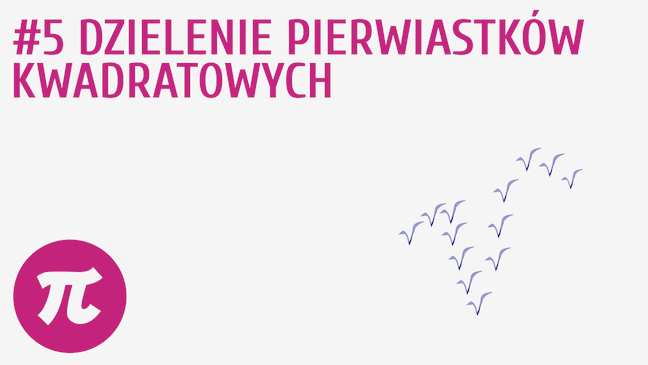 Dzielenie pierwiastków kwadratowych