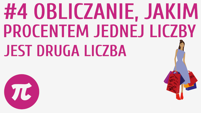 Obliczanie, jakim procentem jednej liczby jest druga liczba