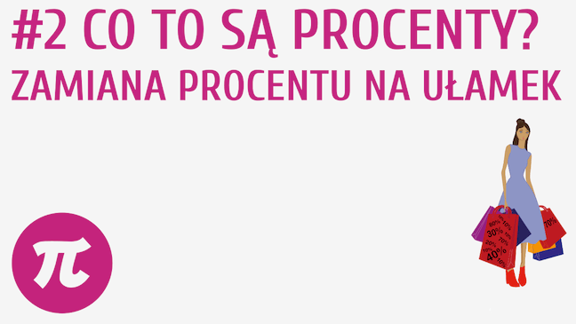 Co to są procenty? - Zamiana procentu na ułamek