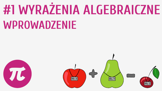 Wyrażenia algebraiczne - wprowadzenie