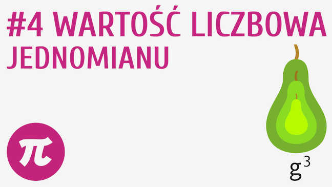 Wartość liczbowa jednomianu