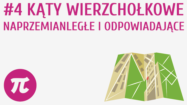 Kąty wierzchołkowe, naprzemianległe i odpowiadające