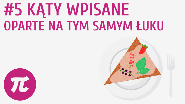 Kąty wpisane oparte na tym samym łuku