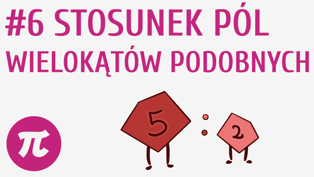 Stosunek pól wielokątów podobnych