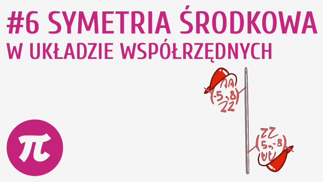 Symetria środkowa w układzie współrzędnych