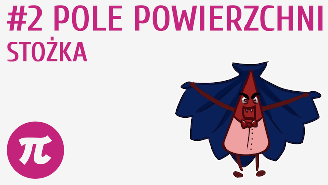 Pole powierzchni stożka