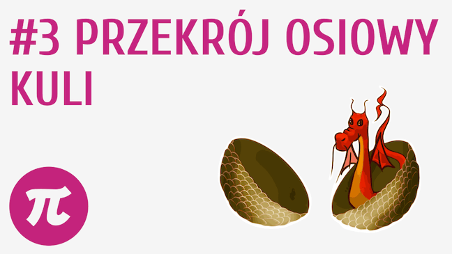 Przekrój osiowy kuli