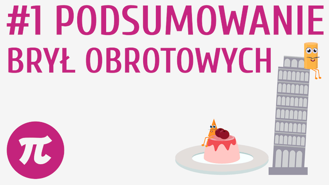 Podsumowanie brył obrotowych