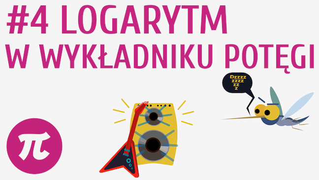 Logarytm w wykładniku potęgi