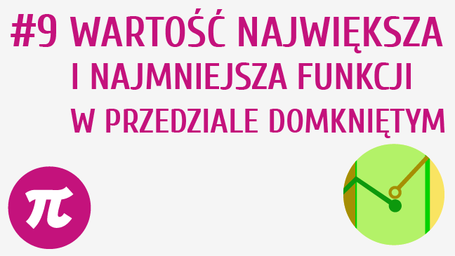 Wartość największa i najmniejsza funkcji w przedziale domkniętym