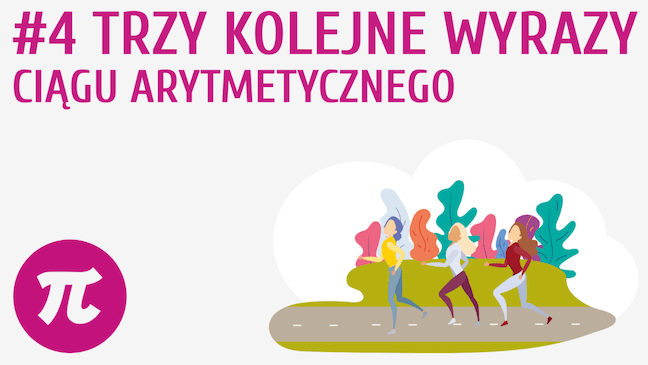 Trzy kolejne wyrazy ciągu arytmetycznego