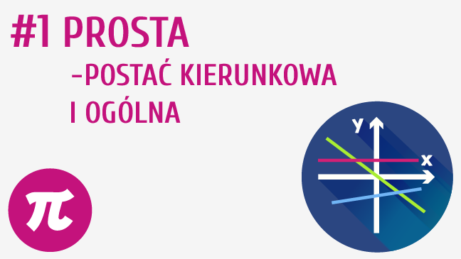 Prosta – postać kierunkowa i ogólna
