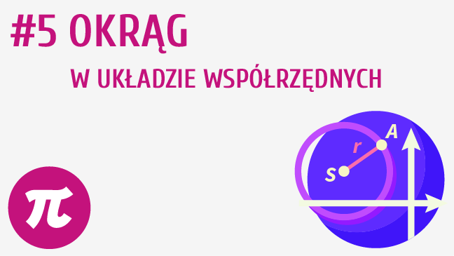 Okrąg w układzie współrzędnych