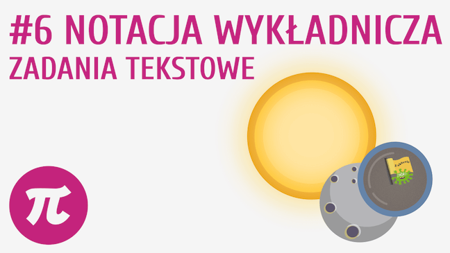 Notacja wykładnicza - zadania tekstowe