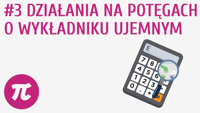 Działania na potęgach o wykładniku ujemnym