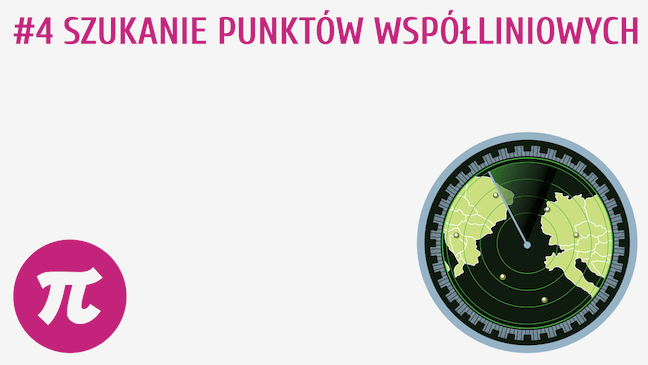 Szukanie punktów współliniowych