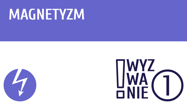 WYZWANIE ① Magnetyzm