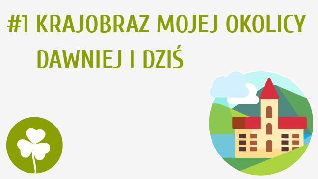 Krajobraz mojej okolicy dawniej i dziś