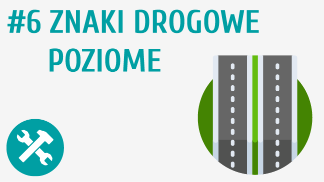 Znaki drogowe poziome