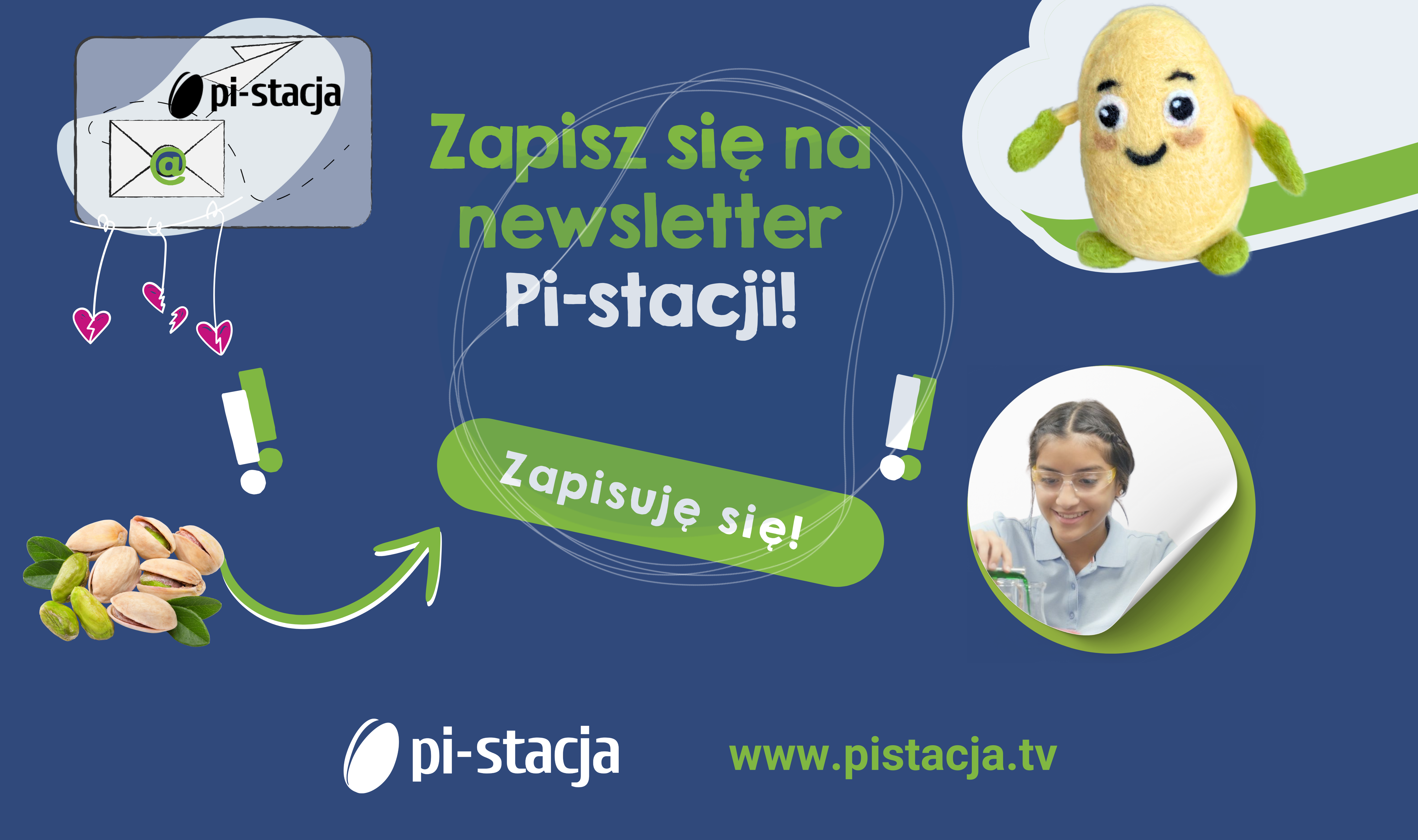 zapisz sie na newsletter pistacji